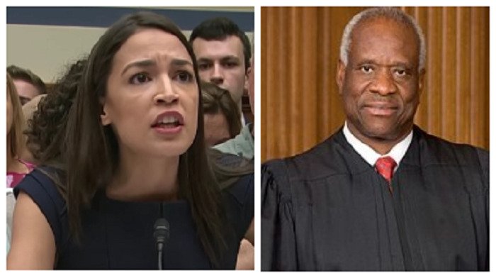 AOC Calls To Impeach Clarence Thomas, The Only Black Supreme Court Justice