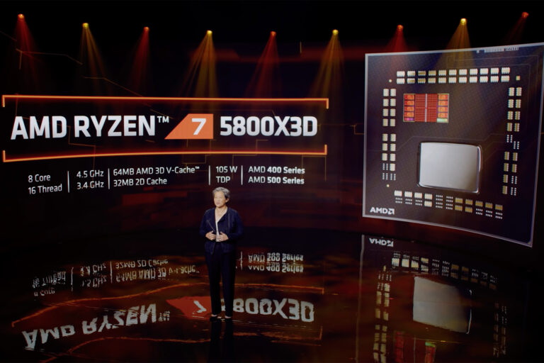 AMD’s Ryzen 7 5800X3D CPU will be available April 20th for $449