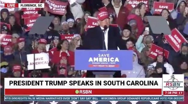 President Trump Set To Speak in Florence, South Carolina