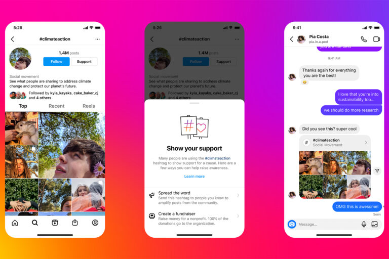 Instagram’s latest test makes it easier to support social causes