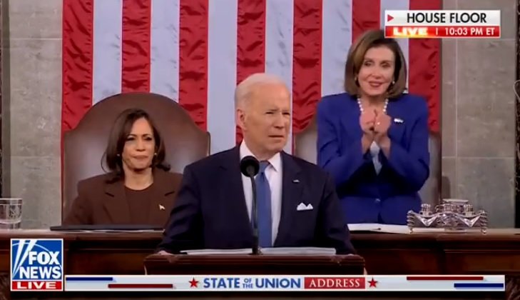 What Was This? Nancy Pelosi Stood Up and Cheered When Biden Talked About Soldiers Breathing in Toxic Smoke from Burn Pits