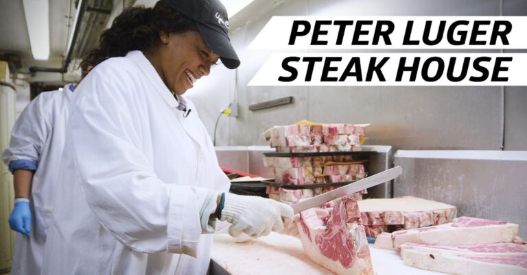How Legendary New York Steakhouse Peter Luger Makes The Perfect Steak