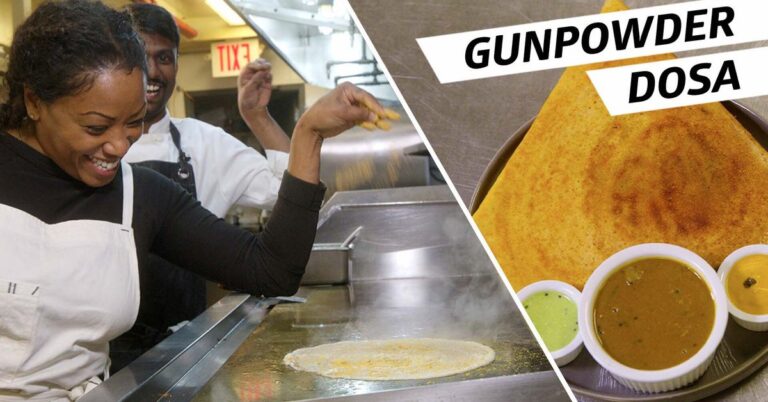 How One of NYC’s Hottest Restaurants Makes Gunpowder Dosas