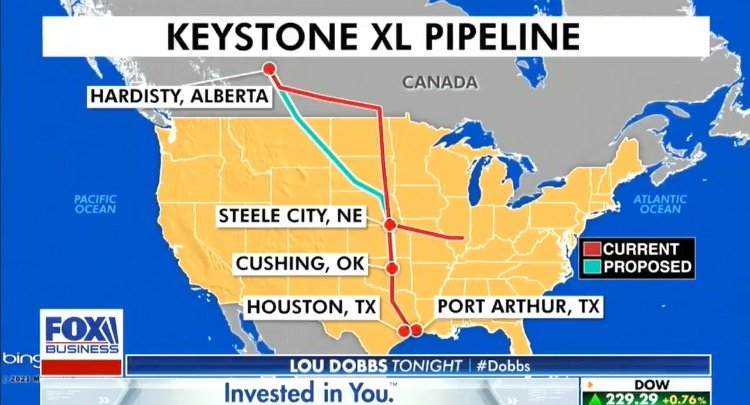 Keystone Pipeline Would Have Delivered 830,000 Barrels of Oil a Day to US — More than Current Daily Russian Imports