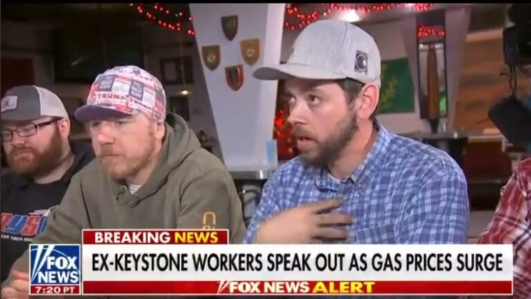 MUST WATCH: Laid-Off Keystone Pipeline Workers SHRED Biden for His Lies About American Oil Production