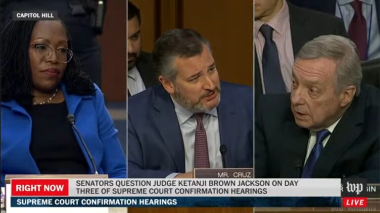 “Do You Not Want Her to Answer the Question?” Fireworks Erupt Between Ted Cruz and Committee Chairman Dick Durbin During Ketanji Jackson Confirmation Hearings (VIDEO)