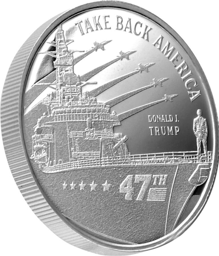 With Inflation Rising, Get “Take Back America” 99.9% Pure Silver Coins