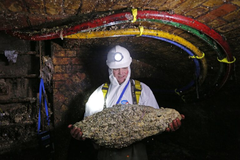 Cities turn to tech to keep sewers free of fatbergs
