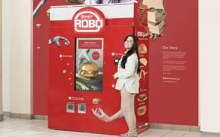 No one asked for a hamburger vending machine, and RoboBurger answered