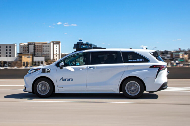 Toyota and Aurora test robotaxis in Texas