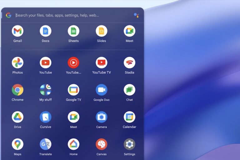 Chrome OS version 100 rolls out today with a redesigned app launcher