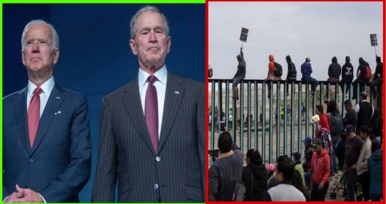 George W. Bush Meets With Illegal Aliens After Lobbying Republicans To Work With Joe Biden on Amnesty