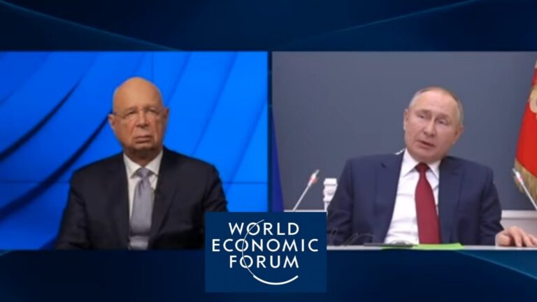 Klaus Schwab’s ‘World Economic Forum’ Cuts Off “All Relations” With Russia, Scrubs Putin From WEF Website
