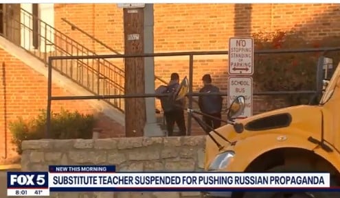 Substitute Teacher and Journalist Suspended for Not Parroting State’s Approved Talking Points on Russian Invasion of Ukraine (VIDEO)
