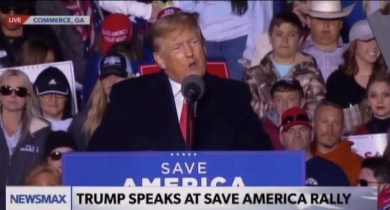 DEVASTATING! President Trump Lays Out the Voter Fraud in Georgia from 2020 Election during Commerce, GA Speech (VIDEO)