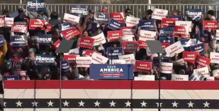 LIVE-STREAM VIDEO: President Trump Speaks to HUGE Crowd in Commerce, Georgia – Via RSBN at 6:55 PM ET –