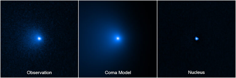 Hubble telescope spots the largest known comet to date