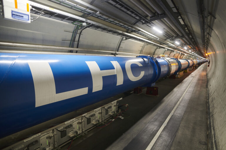 The Large Hadron Collider is smashing protons again after a three-year hiatus