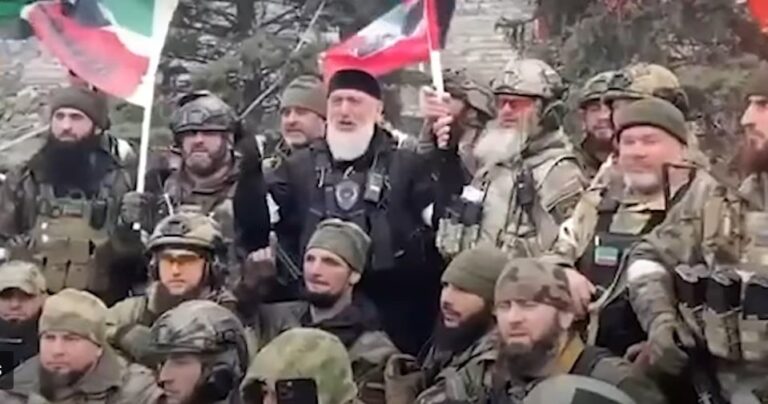 Chechen Warlord and His Forces Declare ‘Victory’ in Mariupol and Shout ‘Allahu Akhbar’ (VIDEO)