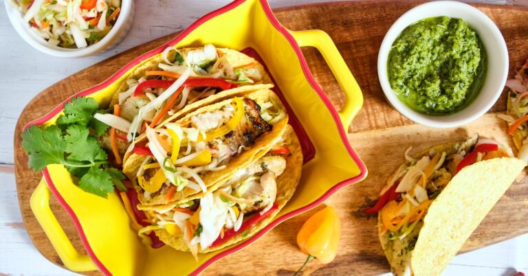 A Vibrant Recipe for Haitian Fish Tacos With Pikliz