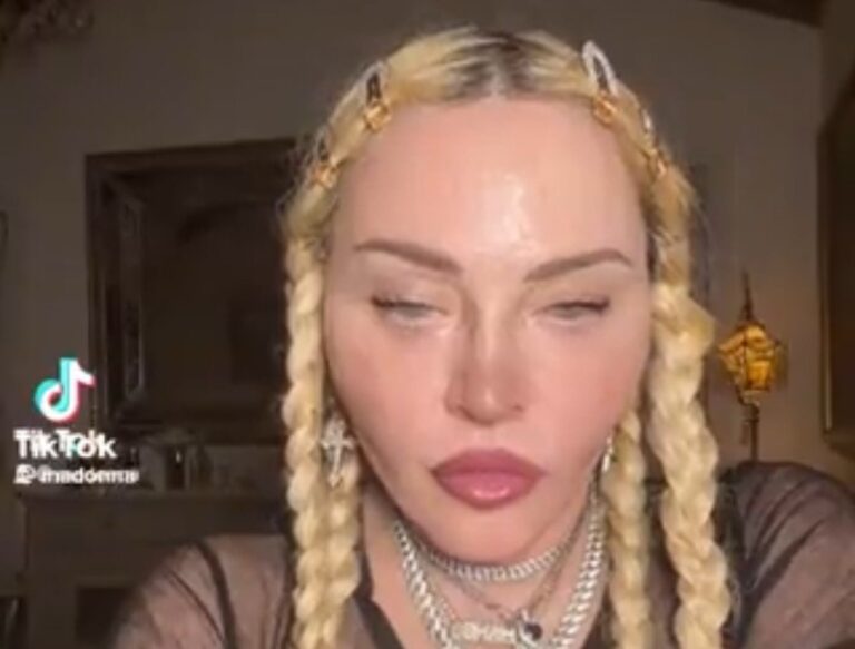 People Are Horrified After Madonna Shares Creepy TikTok (VIDEO)
