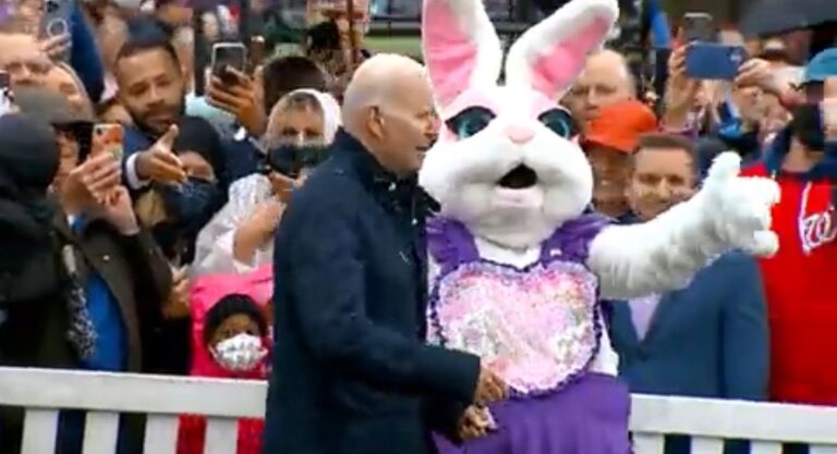 “We Have a President that Shakes Hands with Air and Is Taking Orders from the Easter Bunny.”