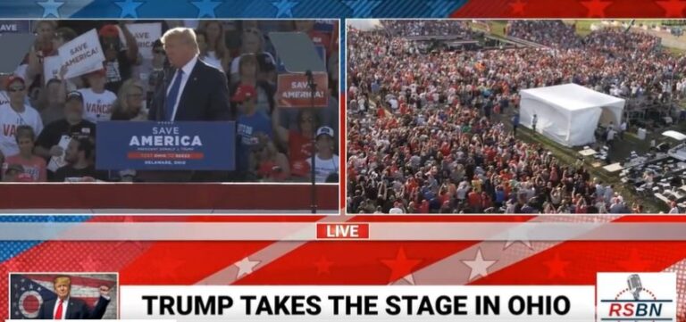 More Pictures of HUGE Crowd at Trump Rally