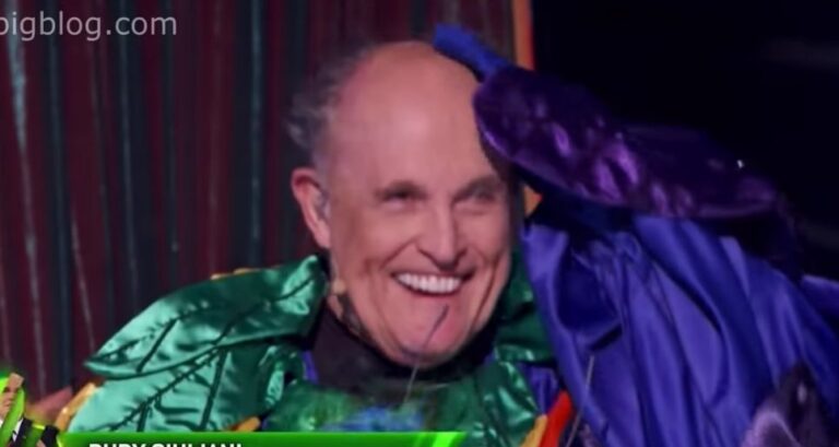 Rudy Giuliani Jumps Out of the Jack-In-the-Box Costume and Masked Singer Crew Is Shocked (VIDEO)
