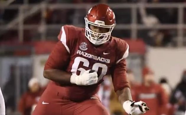 26-Year-Old Former Razorback Lineman Dies from Heart Attack