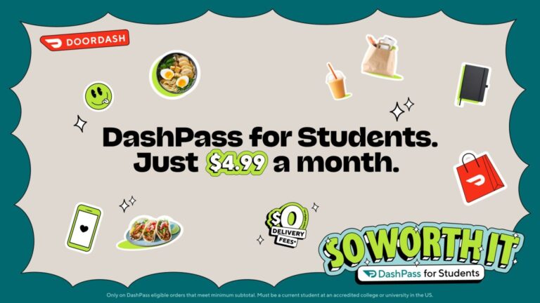 DoorDash adds a cheaper DashPass plan for students