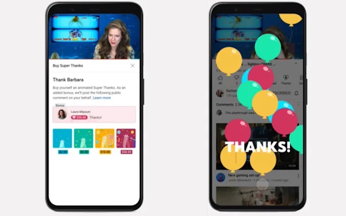 YouTube’s Super Thanks tipping is now available to partners worldwide