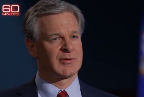 Dirtbag Chris Wray Calls Jan. 6 a Terrorist Attack – Lies and Says Thousands of People “Stormed” the Capitol –