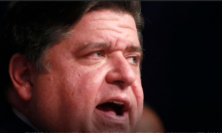 Illinois House Bill Will Order Gas Stations to Post Pritzker Propaganda Sign in Window that Is a Complete Lie or Face $500 Fine per Day