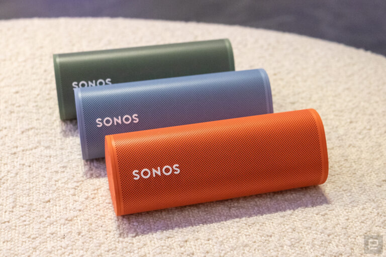 The portable Sonos Roam speaker is now available in three new colors