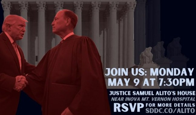 Antifa Activists Planning to Go to Justice Alito’s Home on Monday Evening