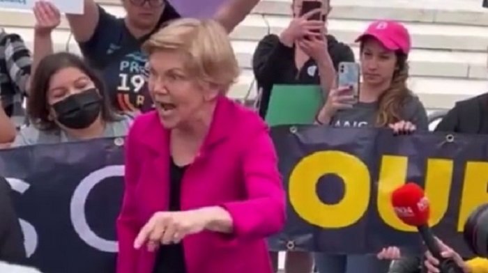 Watch: Voice Cracking, Enraged Elizabeth Warren Vows To Fight Back Against Supreme Court