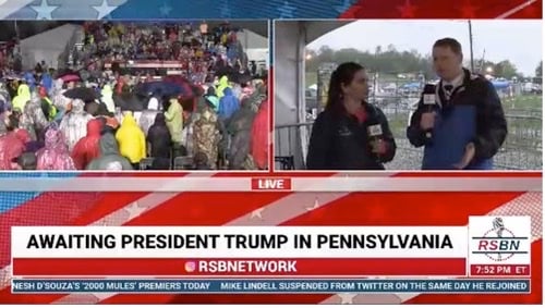 RSBN LIVE-STREAM VIDEO: President Trump To Give Remarks At Save America Rally In Greensburg, PA