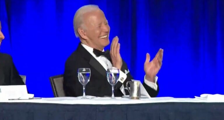 Biden Laughs After Trevor Noah Roasts Him: “Since You’ve Come Into Office, Things Are Really Looking Up