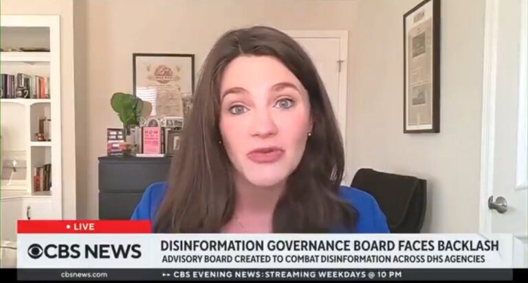 Jankowicz Says Americans Criticizing Biden’s Disinformation Governance Board Are “Endangering Our National Security” (VIDEO)