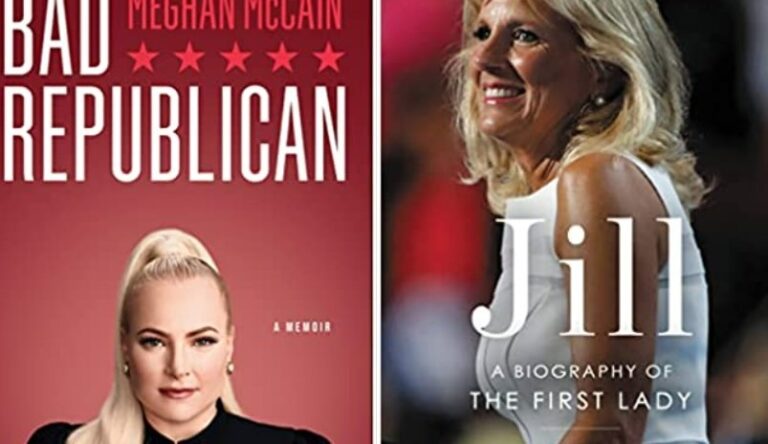 Meghan McCain and Jill Biden Together Sell Less than 500 Books in First Week of Release Date