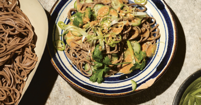 How to Make Andy Baraghani’s Cold Soba Noodles With Lemony Peanut and Crunchy Veg