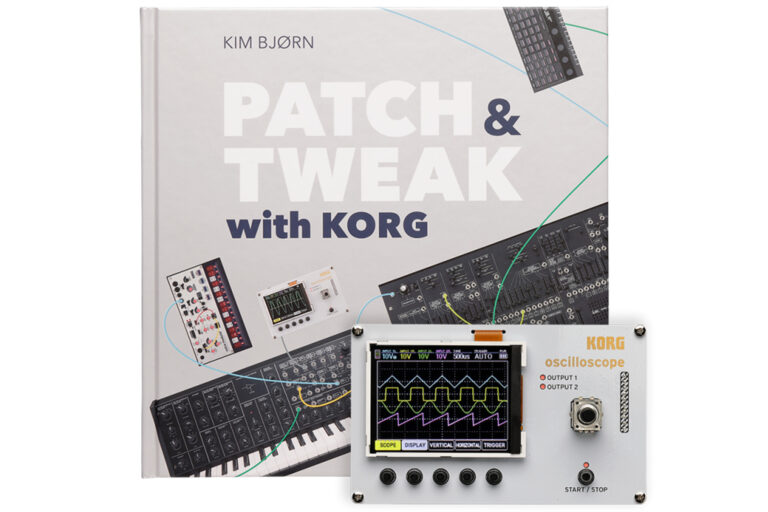 Korg’s DIY oscilloscope comes paired with a coffee table book