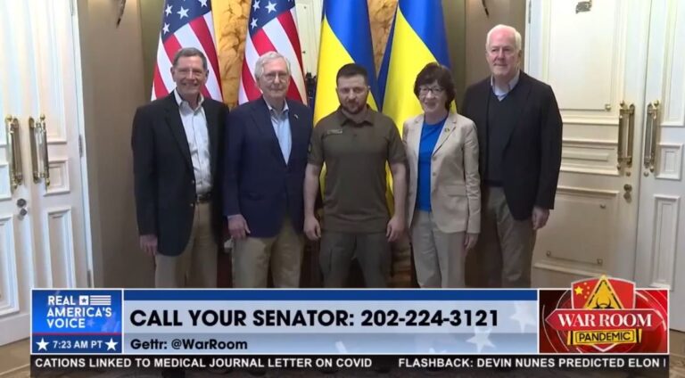 US Senate Votes to Send $40 Billion to Ukraine as Gas Prices Reach New High and Inflation Rages Here at Home — 39 Republicans Vote for Bill