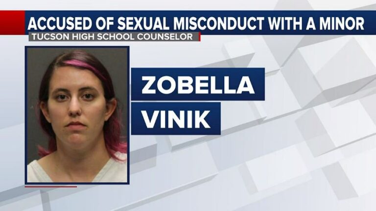 Tucson High School Counselor Arrested for Having Sex with 15-Year-Old Student