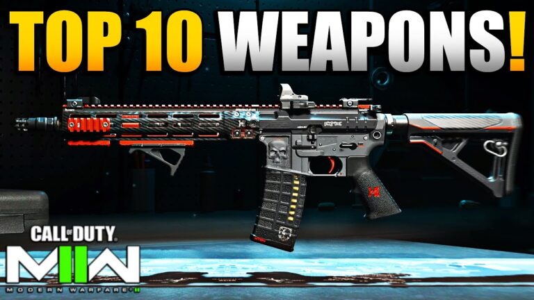 Top 10 Guns in Modern Warfare II | (Best Guns in MWII Multiplayer with Class Setups)