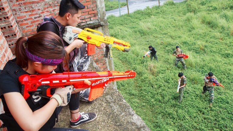 Nerf Guns War : The Men Of SEAL TEAM Special Fight The Pursuit Of Criminal Groups