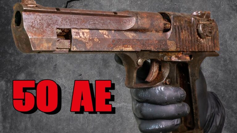 Desert Eagle restoration – 50 a.e. caliber gun restoration