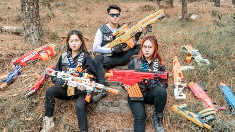 LTT Game Nerf War : Warriors SEAL X Nerf Guns Fight Crime Group Mr Zero Scazy Supreme Scepter