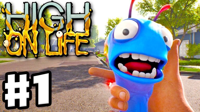 High on Life – Gameplay Walkthrough Part 1 – A Talking Gun!