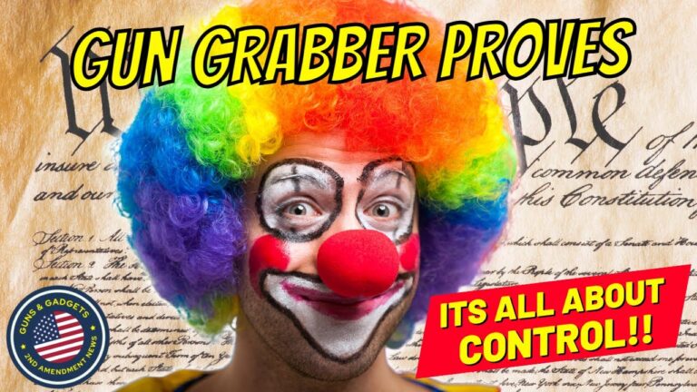 Gun-Grabber Proves It's All About Control!!